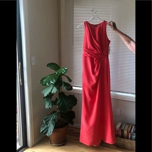 Badgley Mischka gown in Size 4.  Coral color.